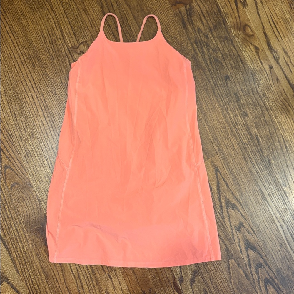 Athleta Girl coral athletic dress